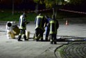 Einsatz BF Messerstecherei Koeln Neustadt Nord Eberplatz Platzmitte P218